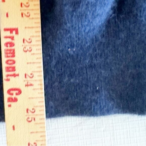 Peter Millar Artisan Crafted 100% Cashmere Flex Quarter-Zip blue Sweater Medium - Picture 10 of 12